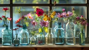 花瓶を使わないおしゃれな飾り方